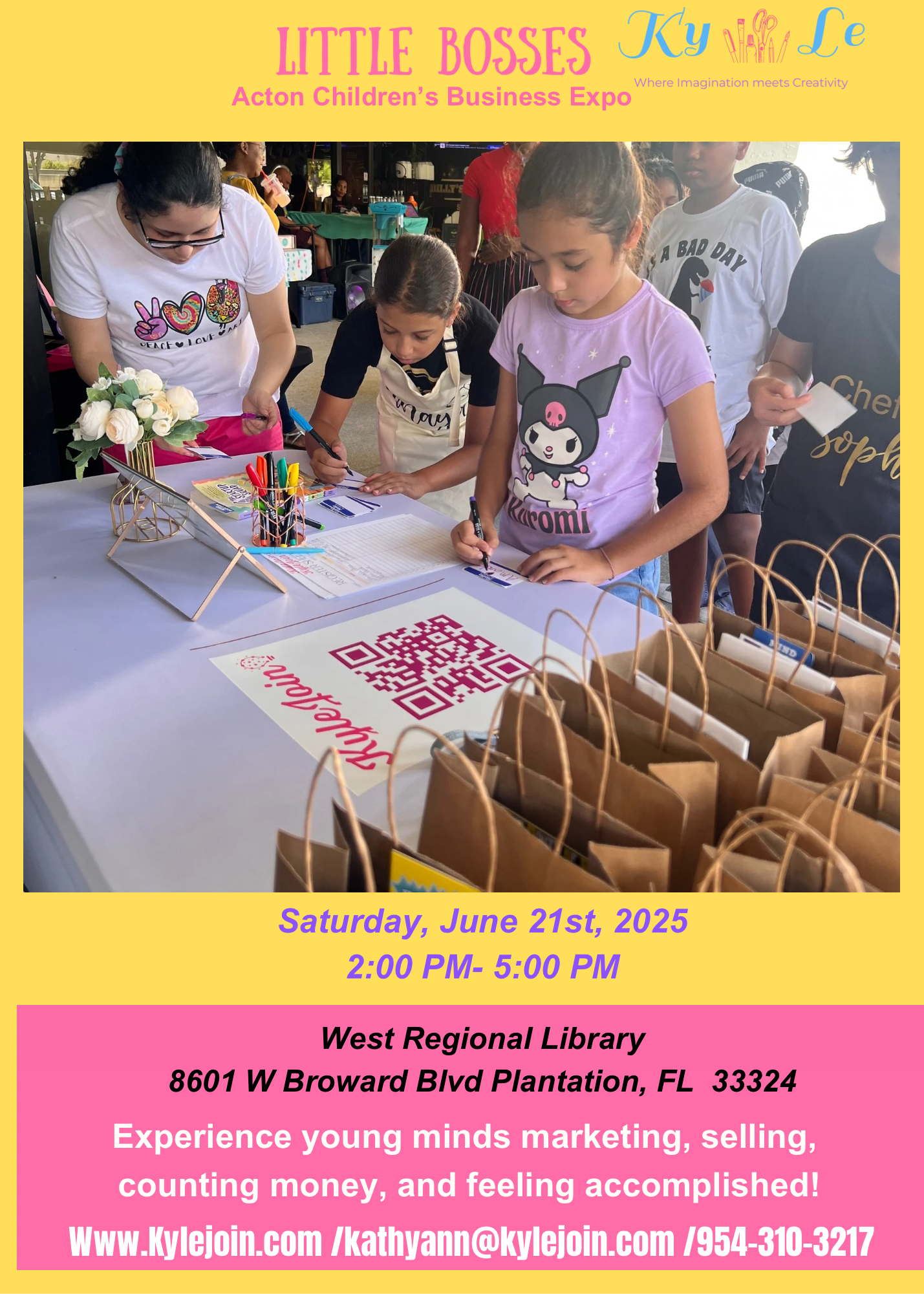 Little Bosses Children's Business Fair event image