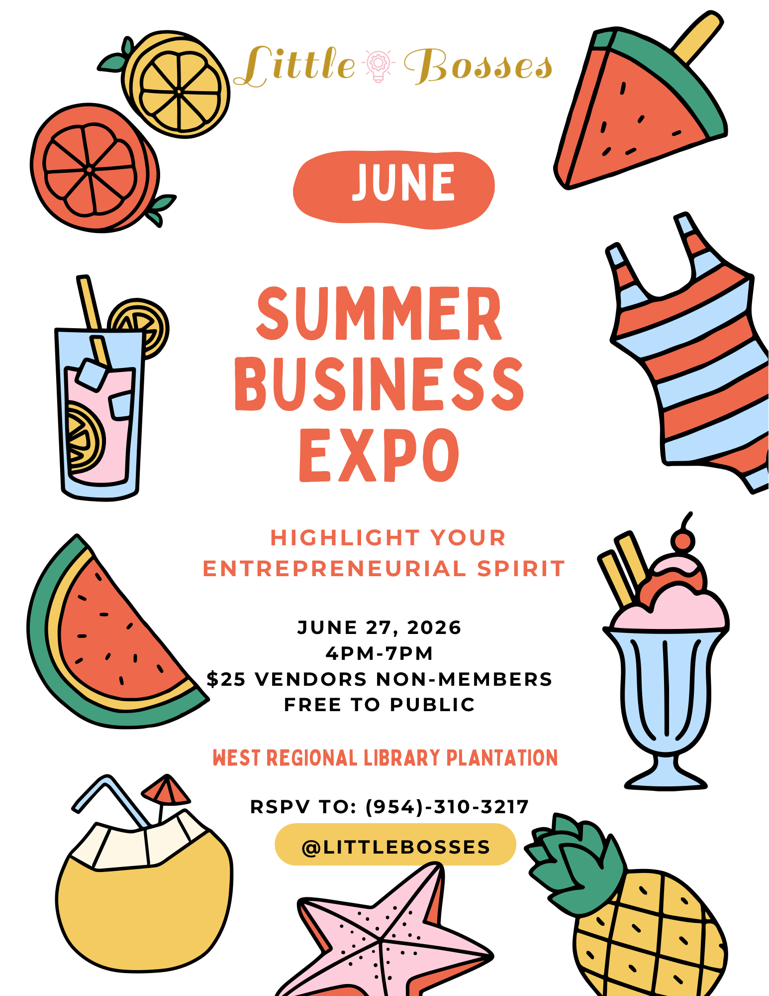 Little Bosses Acton Children's Business Fair event image