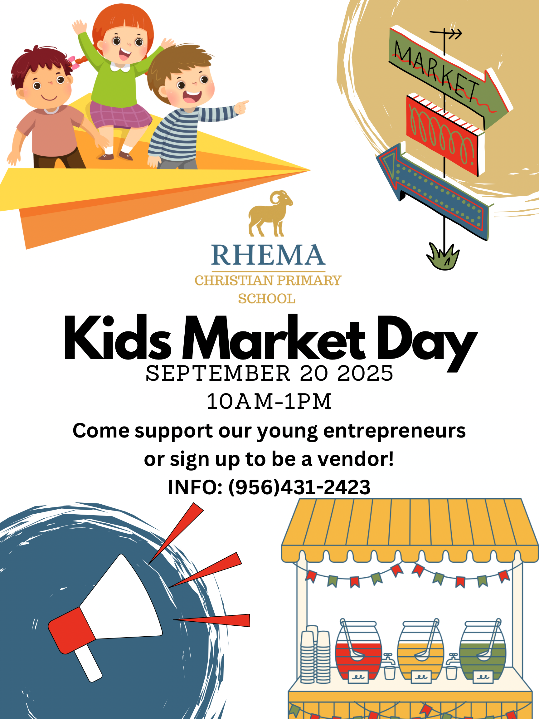 Rhema Primary Kids Market event image